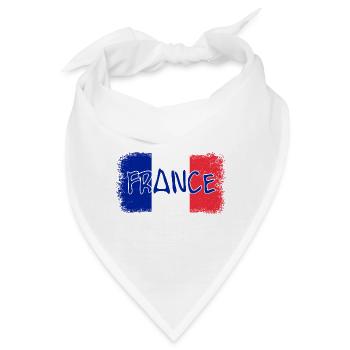 France - Bandana - Weiß - Vorne