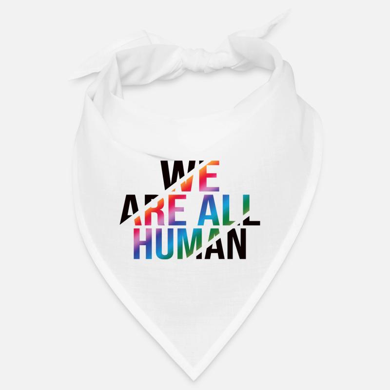 We Are All Human Rainbow Pride CSD Bandana