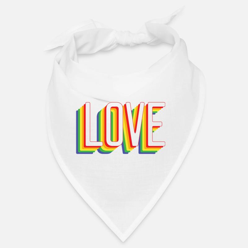 Love Rainbow Bandana