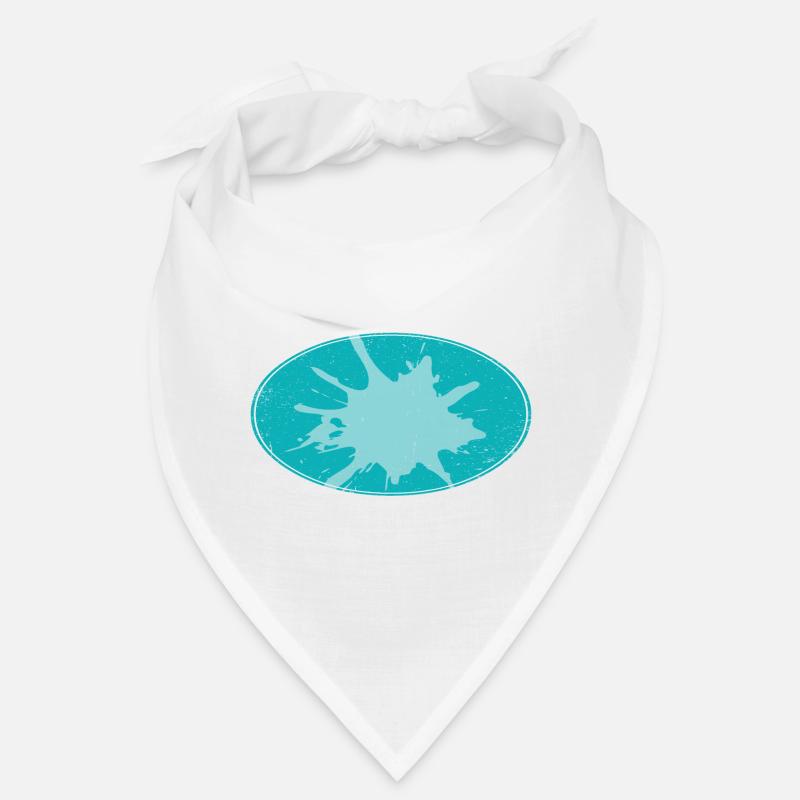 Ovaler Flash Background schmutzing Bandana