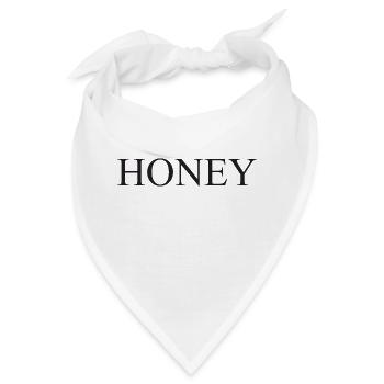 HONEY / HONIG - Bandana - Weiß - Vorne