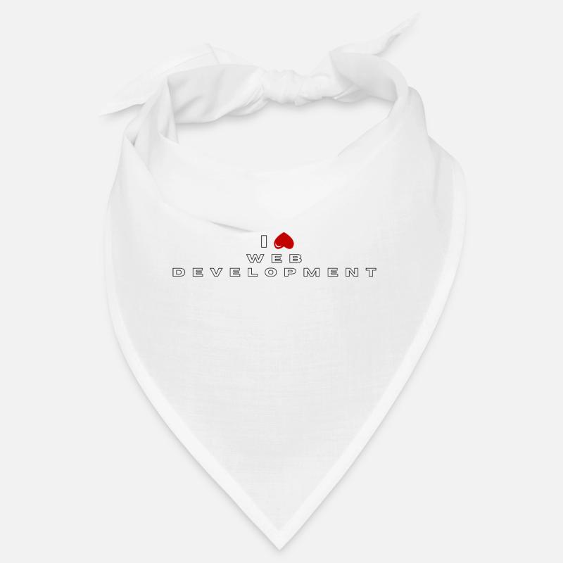 Je déteste le développement Web - Bandana - blanc