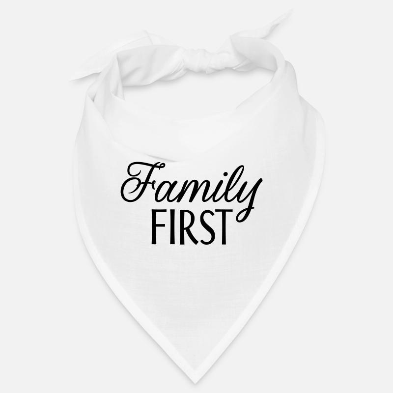 La famille d’abord Bandana