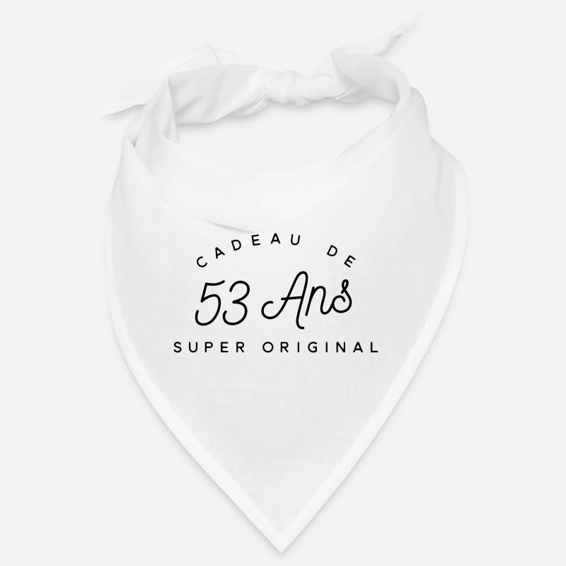 Cadeau 53 ans  Bandana