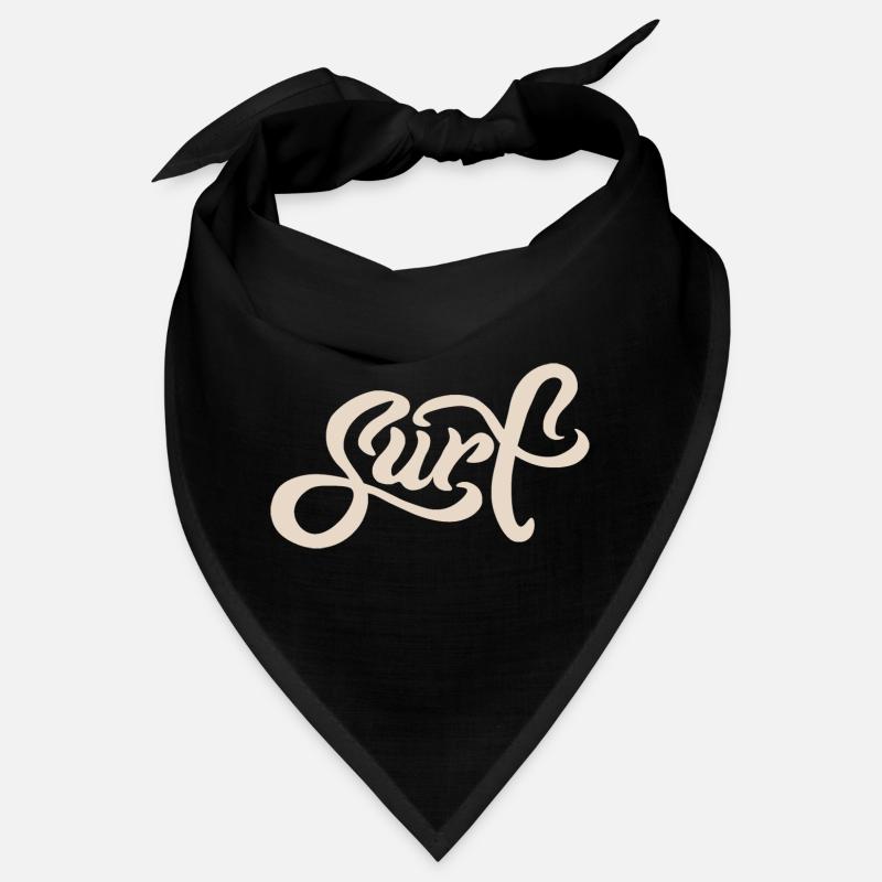 Surf Lettering Bandana
