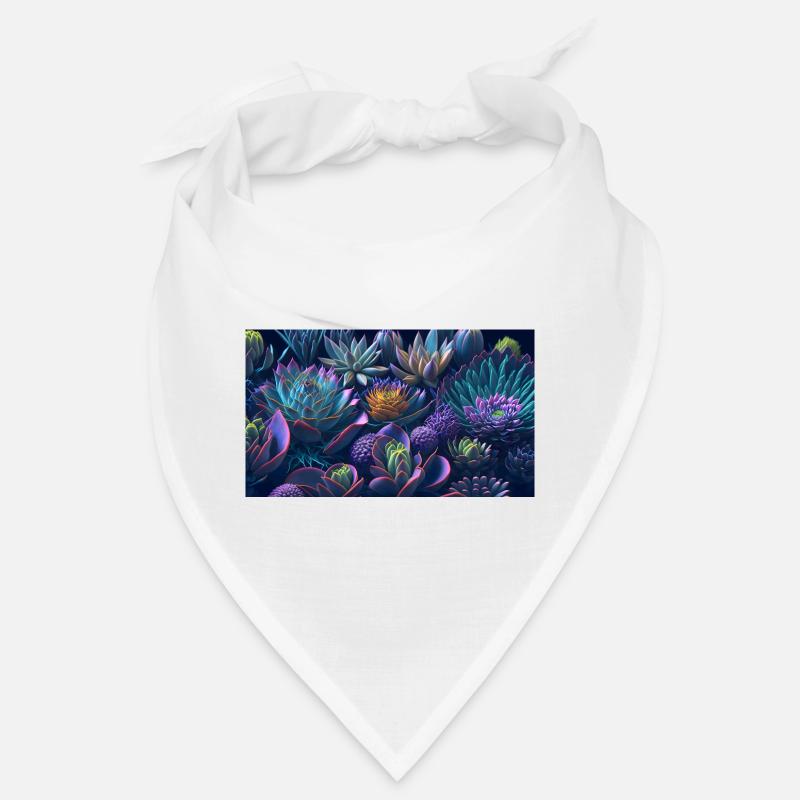 Succulent Echeveria Gift Bandana