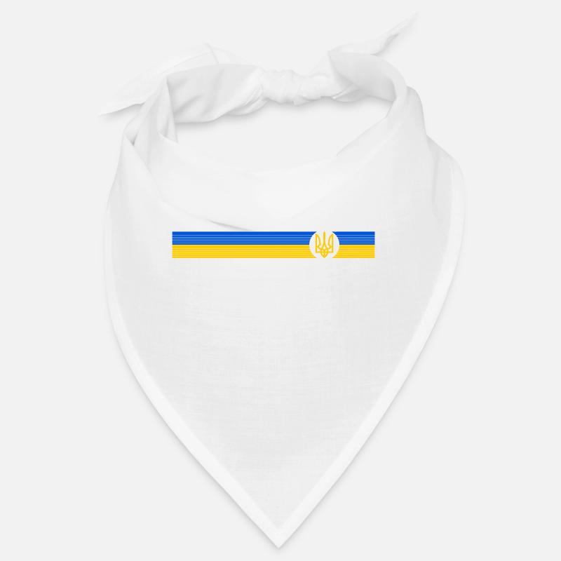 UKRAINE Sportlich - Bandana - Weiß