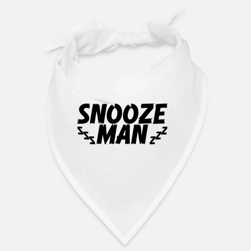 Late Riser Funny Snooze Man Nightshift Bandana