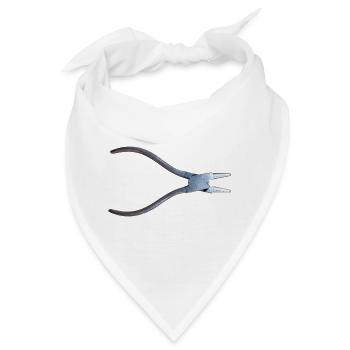 Alte Zange Illustration - Bandana - Weiß - Vorne
