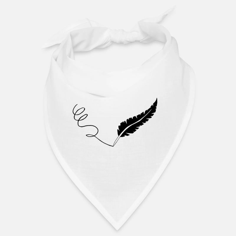 The Black Feather Bandana