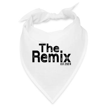 Der Remix Est. 2024 – Lustiges Kinder Design - Bandana - Weiß - Vorne