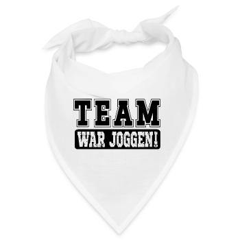 TEAM JOGGING LAUFMOTIVATION - Bandana - Weiß - Vorne