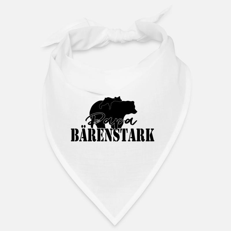 Papa Strong as a Bear 2025 – Strong Father Bandana