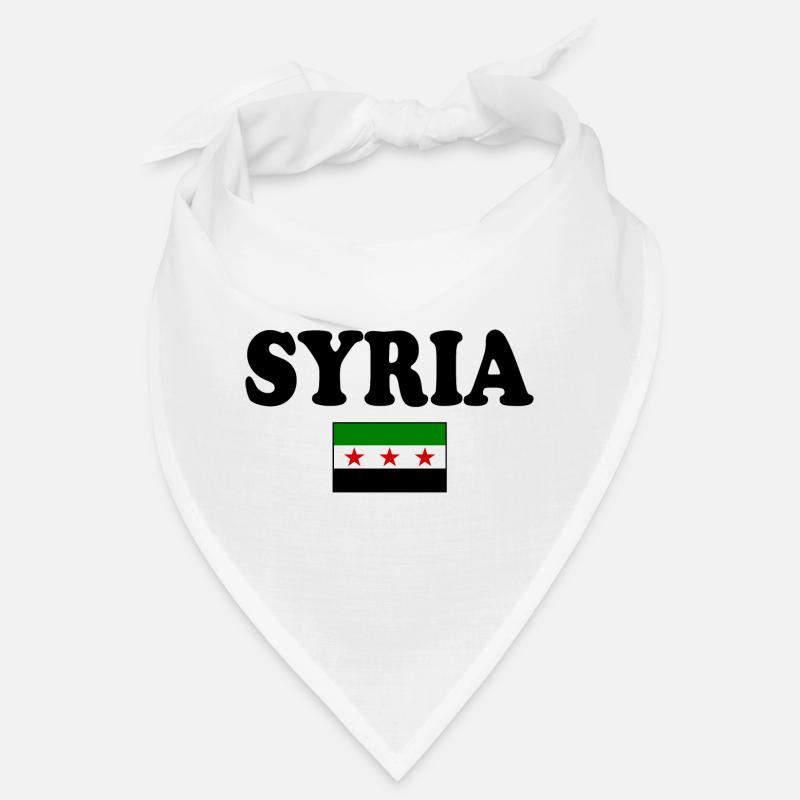 Drapeau de la Syrie Bandana
