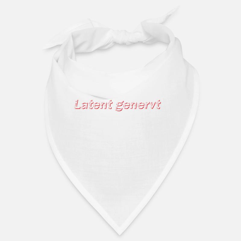 Latent genervt Bandana
