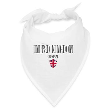 Britischer Stolz, britischer Patriot - Bandana - Weiß - Vorne