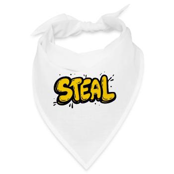 Deal stehlen Unterzeichnung - Bandana - Weiß - Vorne
