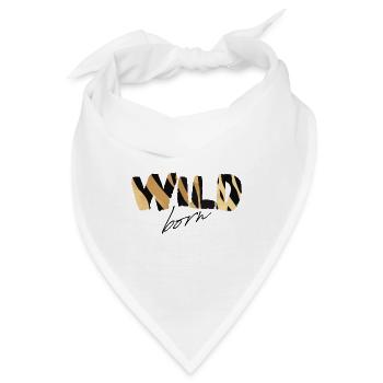 Wild Born Gold Tarnung - Bandana - Weiß - Vorne