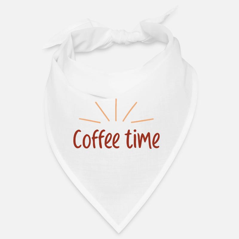 Retro Sunshine Time Coffee Bandana