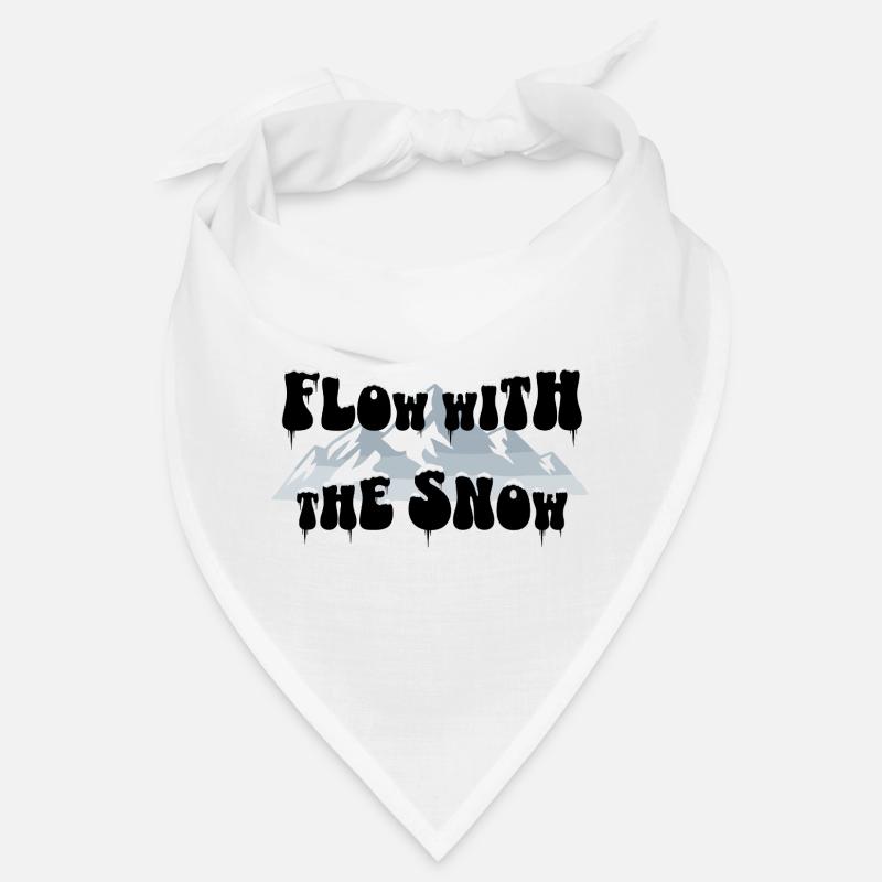 Flow with the Snow - Ski & Berge Bandana