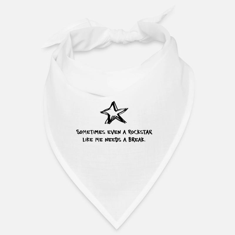Sometimes even a Star needs a break – Statement Bandana
