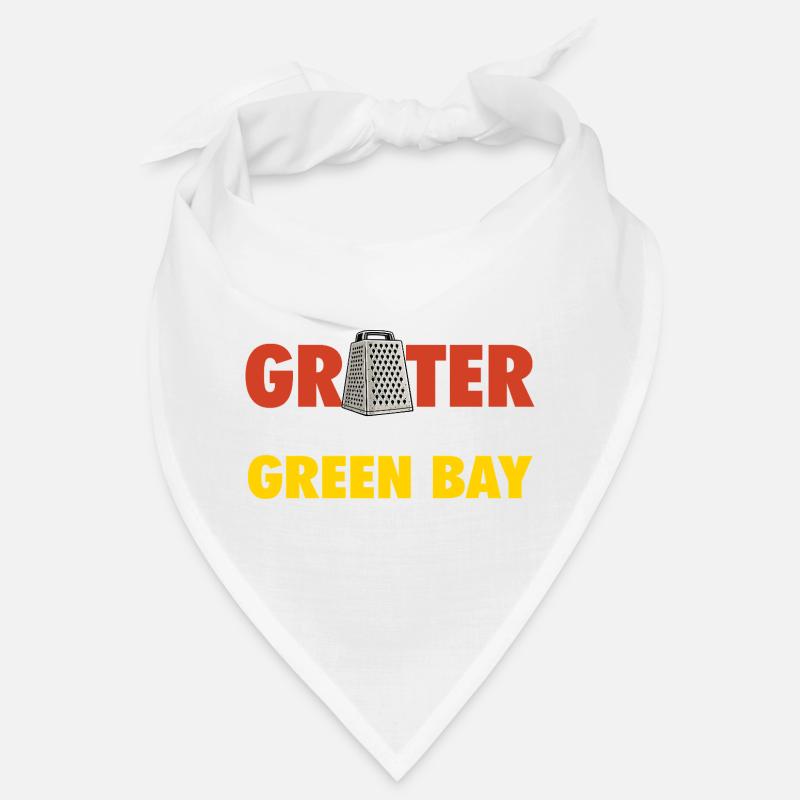Grater Than Green Bay Funny Bear Rivalry Pun Bandana