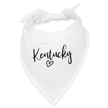 Kentucky Heart Women's Love Kentucky - Bandana - Weiß - Vorne