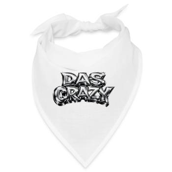  Das Crazy - Jugendwort Trend  - Bandana - Weiß - Vorne