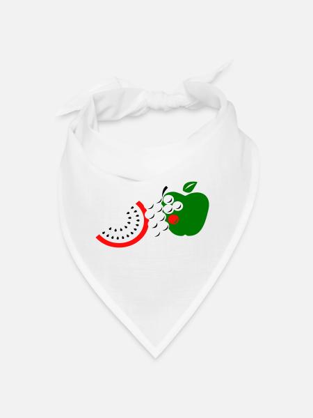 Fruit - Bandana - blanc - Devant