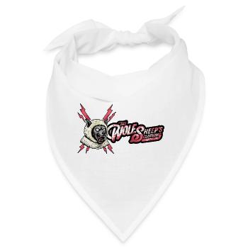Wolf im Schafspelz Vintage Punk - Bandana - Weiß - Vorne
