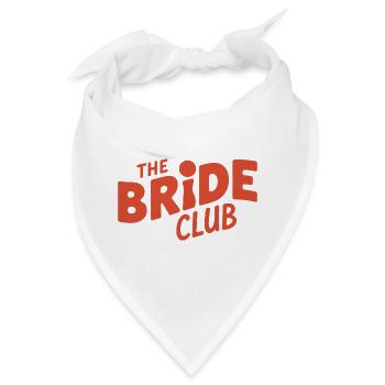 The Brides' Club Hochzeits-Junggesellinnenabschiedsmädchen - Bandana - Weiß - Vorne
