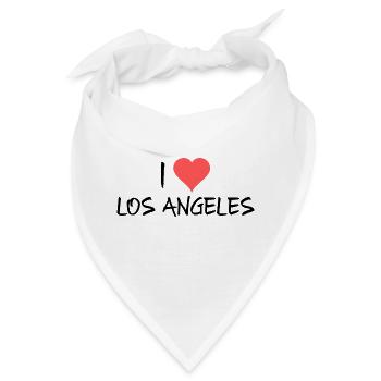 Los Angeles - Bandana - Weiß - Vorne