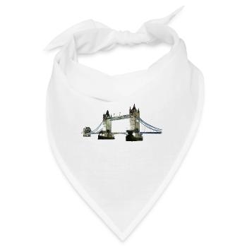 Tower Bridge - Bandana - Weiß - Vorne