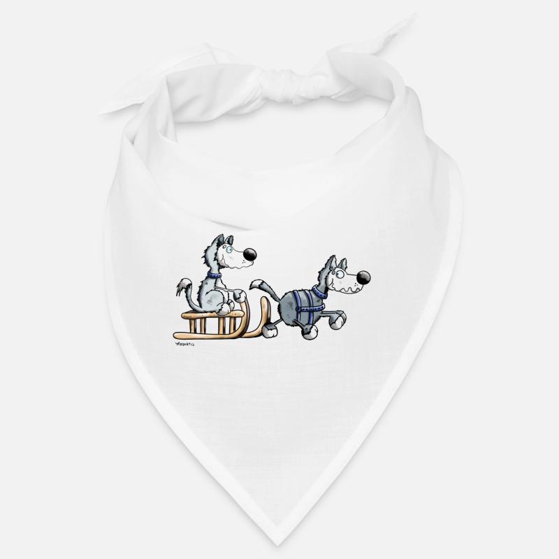Funny Husky Team Bandana