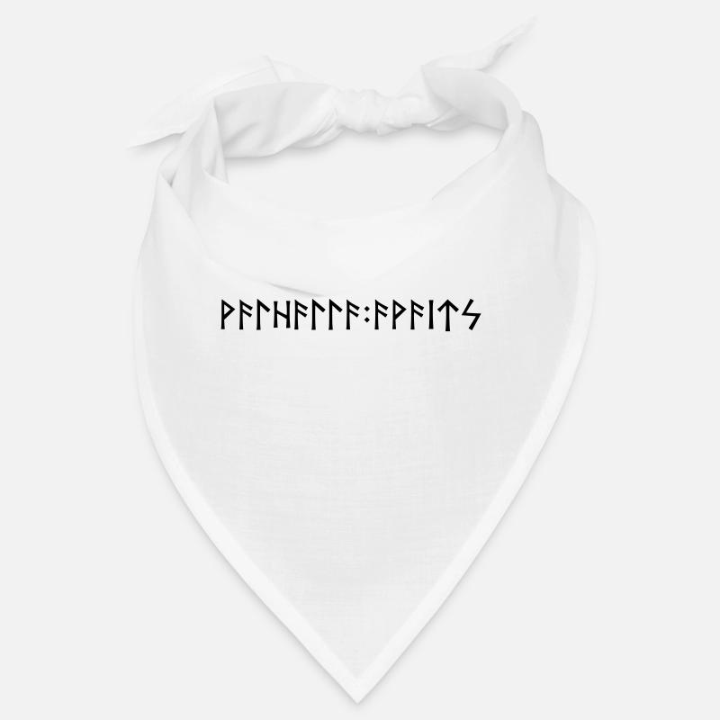 Walhalla Awaits - Runenschrift Bandana