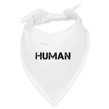 Human - Bandana - Weiß - Vorne