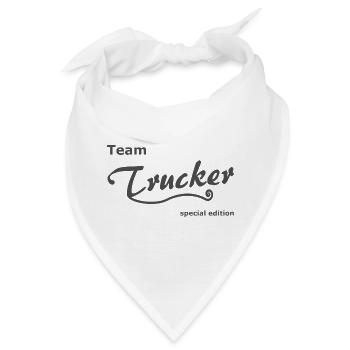 Trucker Team - Bandana - Weiß - Vorne