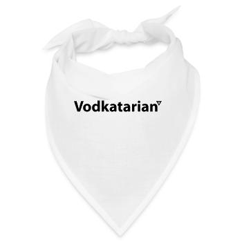 Vodkatarian - All about the Vodka Train #Vodka - Bandana - Weiß - Vorne