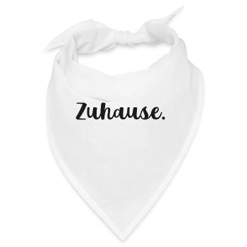 Zuhause - Bandana - Weiß - Vorne