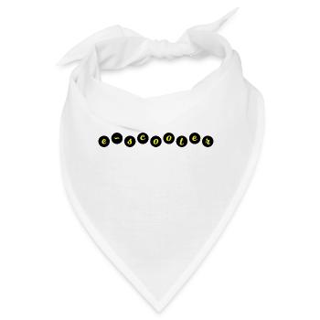 E-Scooter Roller Scooter - Bandana - Weiß - Vorne