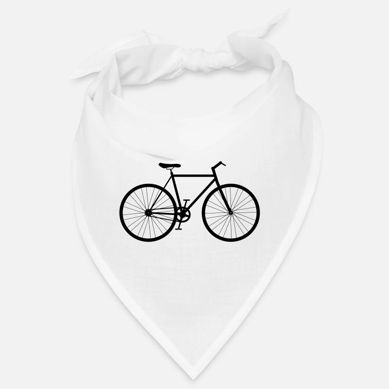 Bicyclette - Bandana - blanc