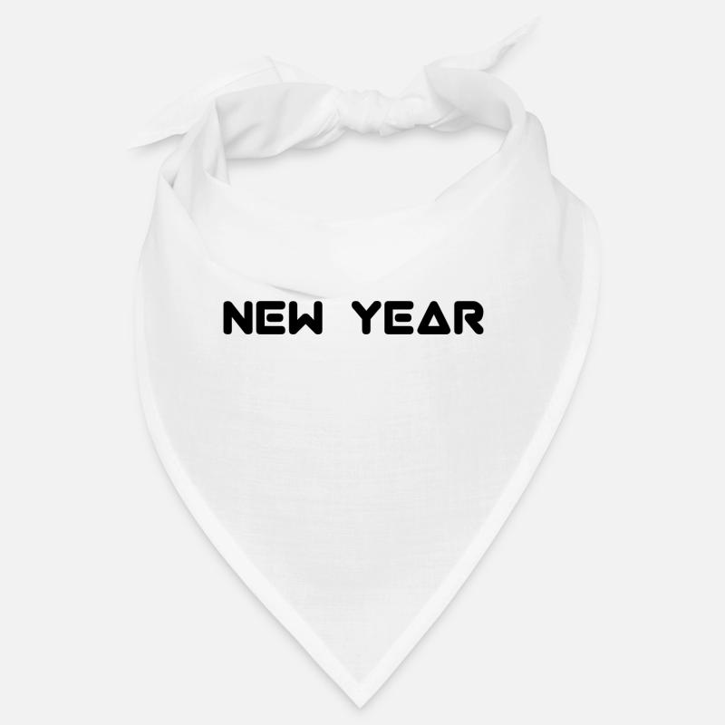 Neujahr, Ramadan. - Bandana - Weiß