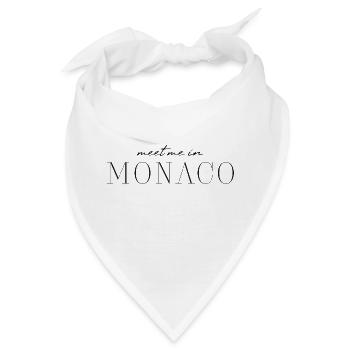 Monaco Glamour T-Shirt - Bandana - Weiß - Vorne