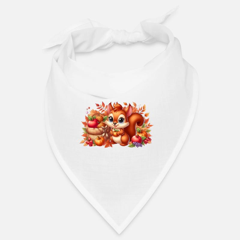 Eichhörnchen Herbst3 Bandana