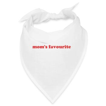 Mamas Liebling - Bandana - Weiß - Vorne