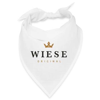 Wiese Original Familienlogo - Bandana - Weiß - Vorne
