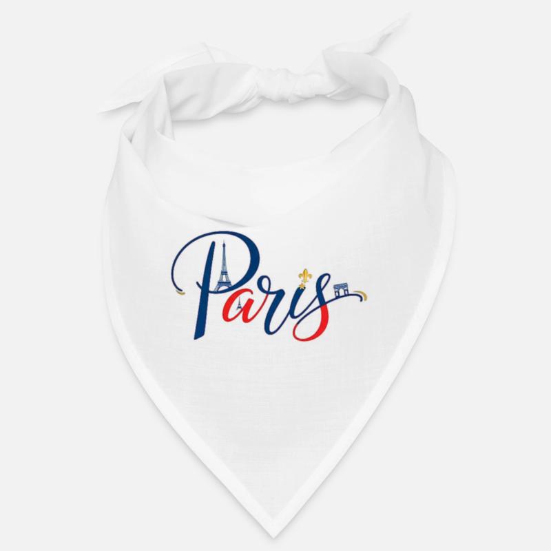 Le souvenir authentique de Paris Bandana