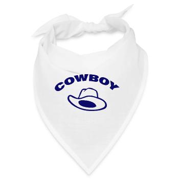 COWBOY - Bandana - Weiß - Vorne