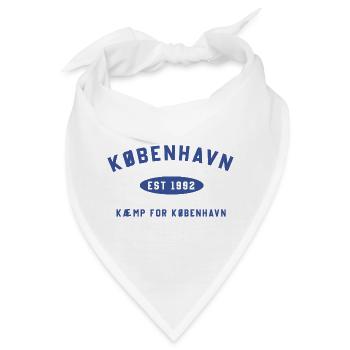 Kopenhagen für immer - Bandana - Weiß - Vorne