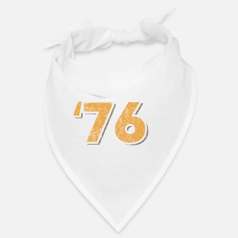 76 Rétro Numéro en Difficulté Bandana